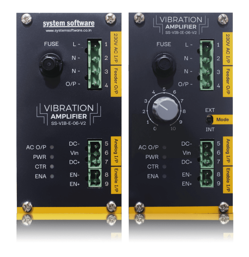 Linear Vibratory Feeder Amplifier System Software